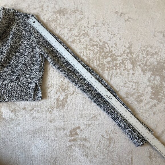 Allsaints Cropped Grey Sweater - Picture 8 of 8